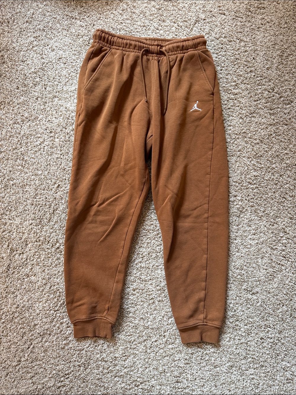 Nike Jordan Men’s Brown Fleece Jogger Pants